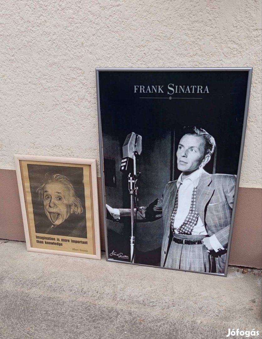 Ikonikus képek poszterek Sinatra, Einstein eladók