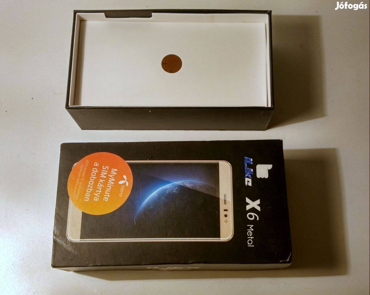 Ilike X6 Metal (2017) üres doboz