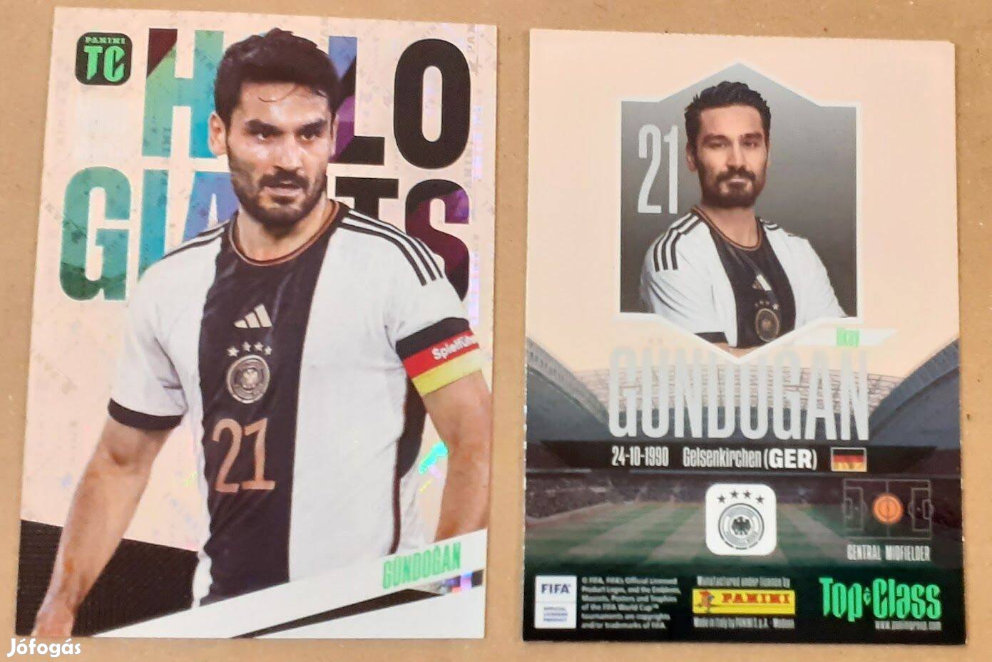 Ilkay Gündogan Németország Holo Giants focis kártya Top Class 2024