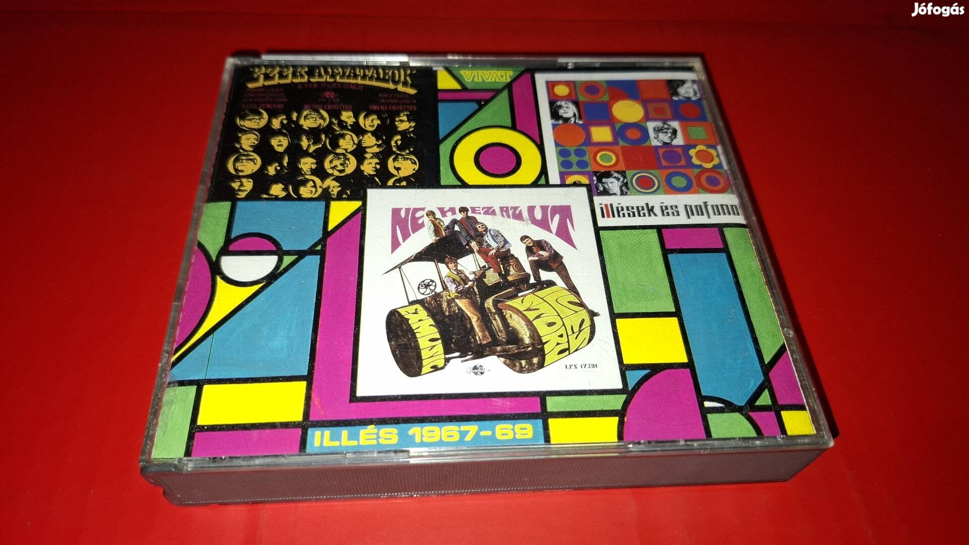 Illés 1967-69 dupla Cd box Vivát 1990