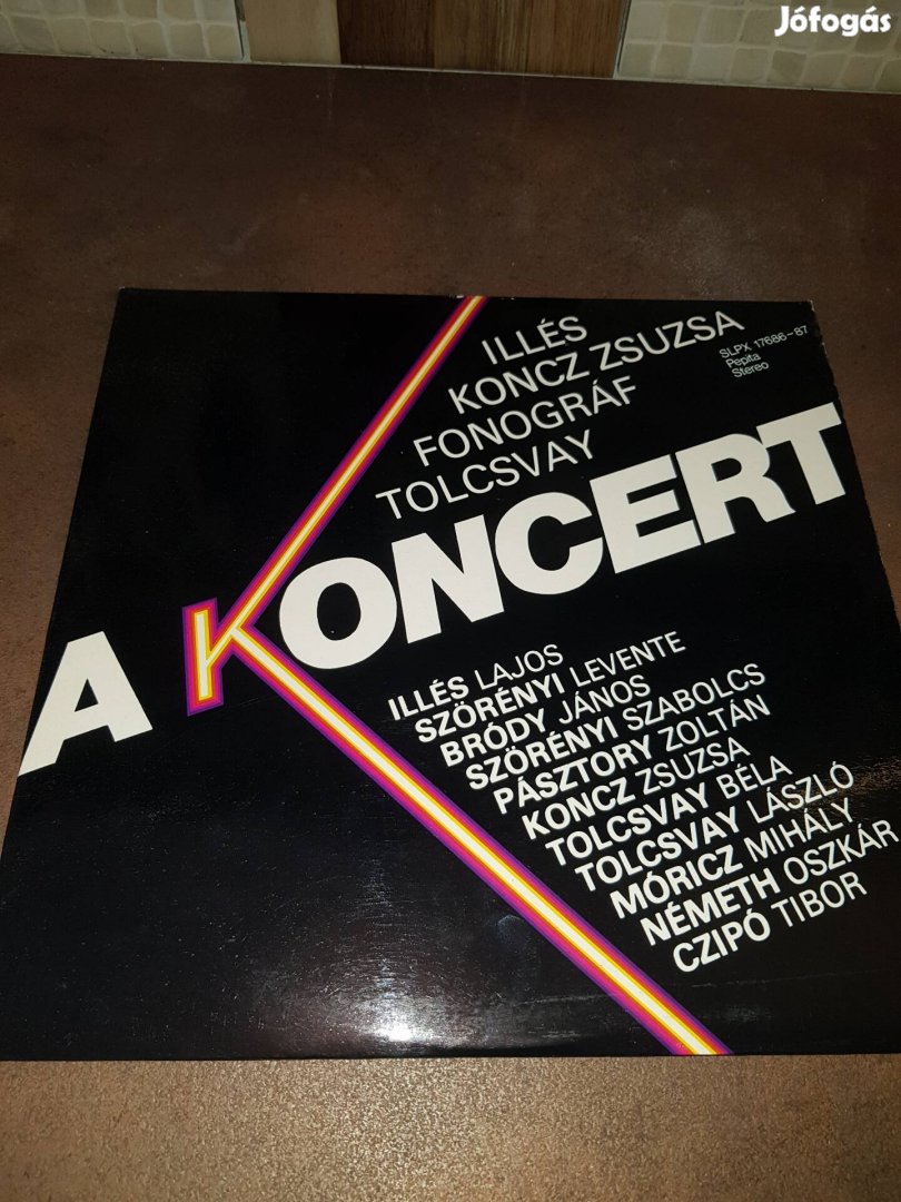 Illés A Koncert dupla gyári állapotú bakelit vinyl LP lemez