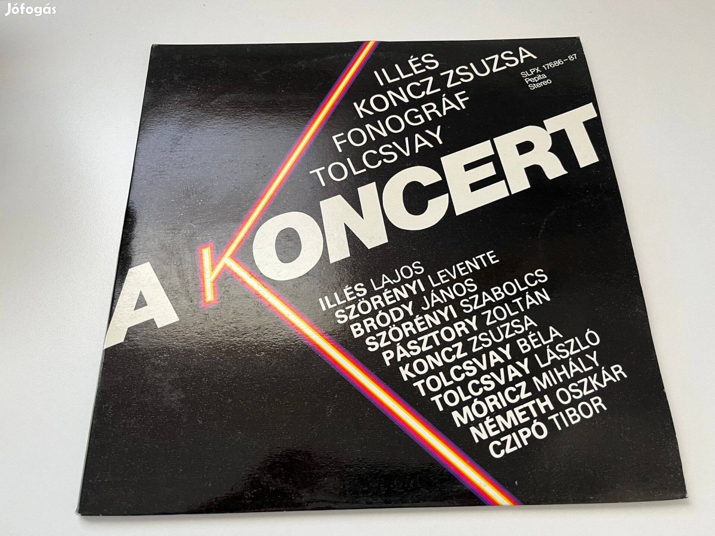 Illés Koncz Zsuzsa, Fonográf, Tolcsvay: A Koncert dupla bakelit, vinyl