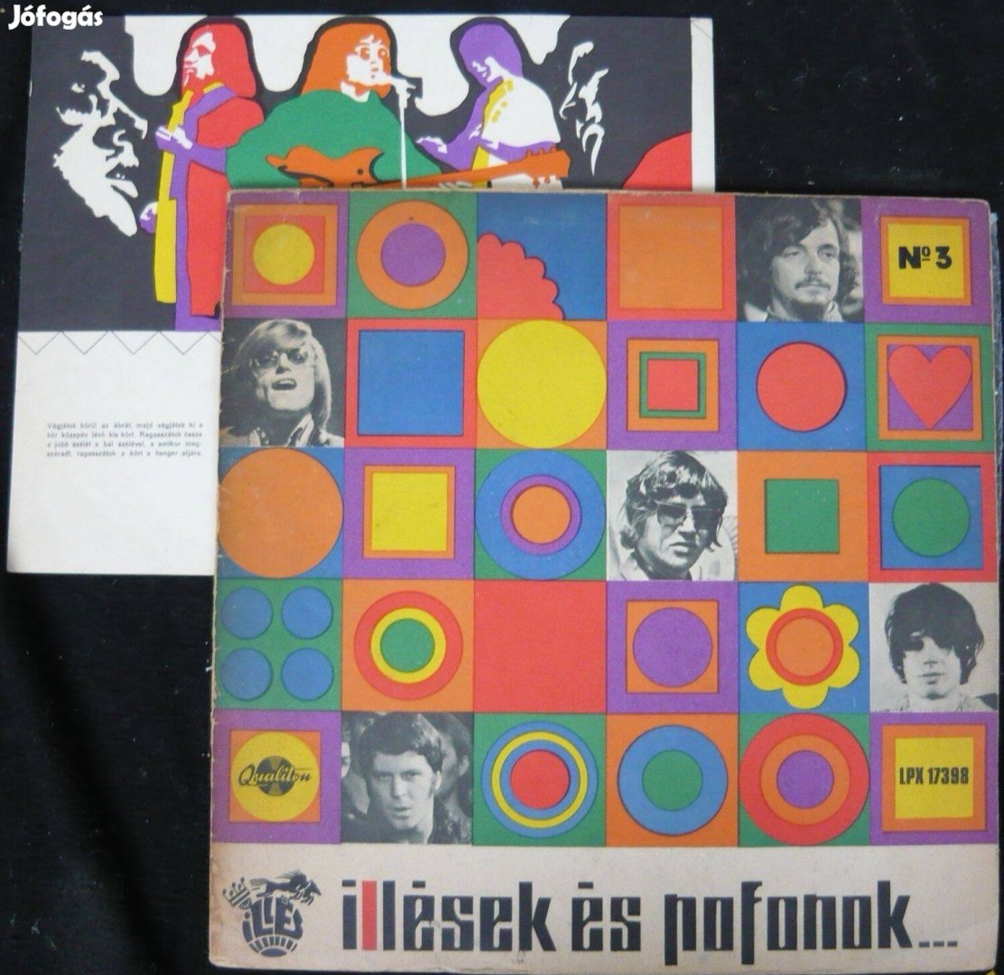 Illés: Illések és pofonok LP (inzerttel)