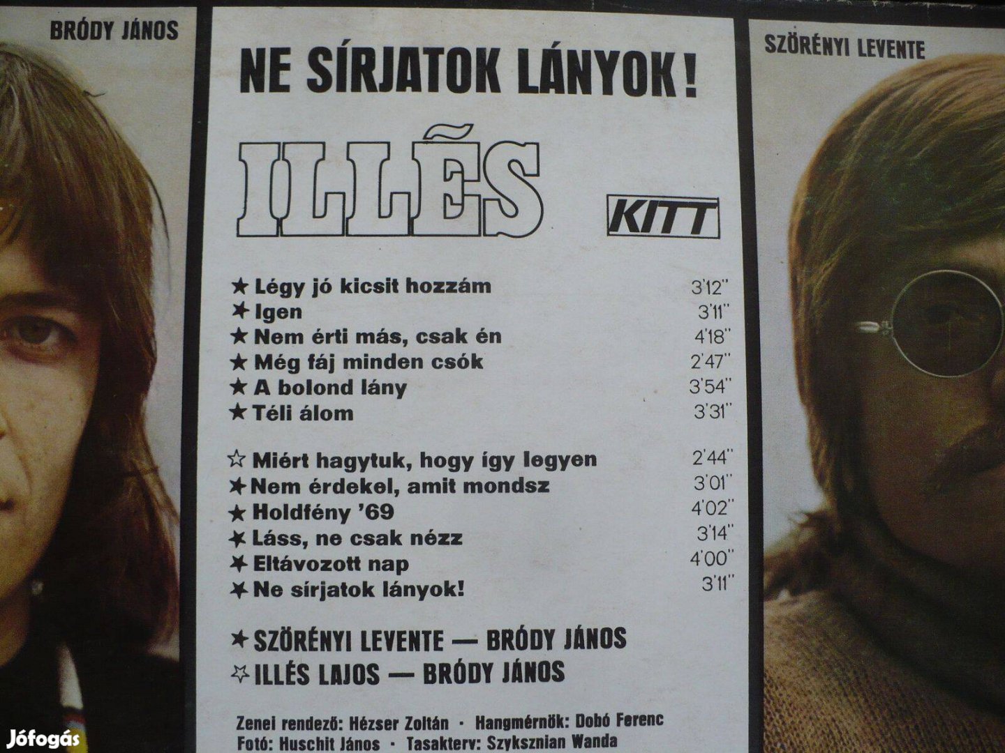 Illés: Ne sírjatok, lányok (hanglemez)