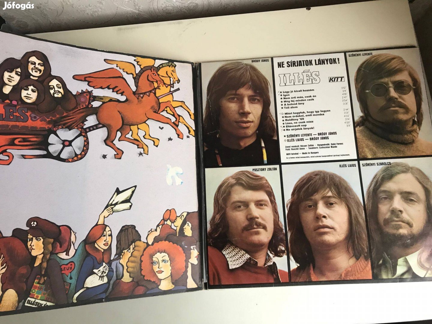 Illés. Ne sírjatok lányok.Bakelit LP