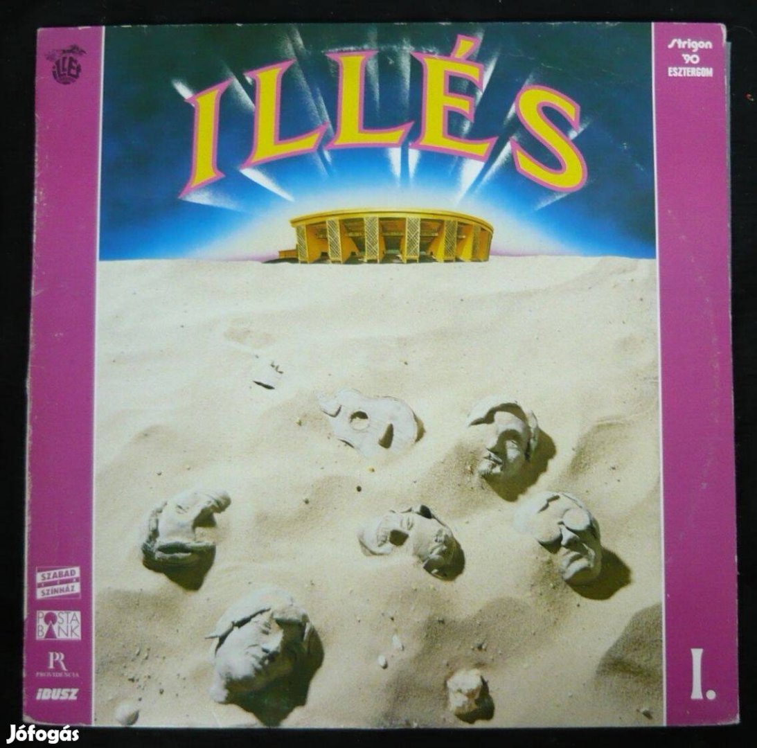 Illés: Népstadion 1990 (EX áll., kifogástalan hanglemez, nem görbe LP)