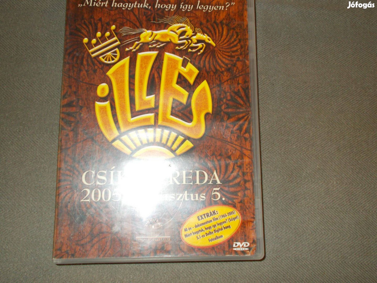 Illés csikszereda koncert dvd eladó