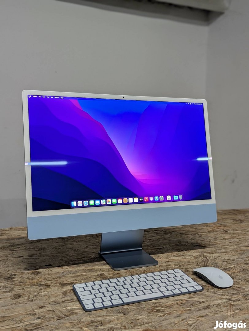 Imac M1 24", 4 órát használt!