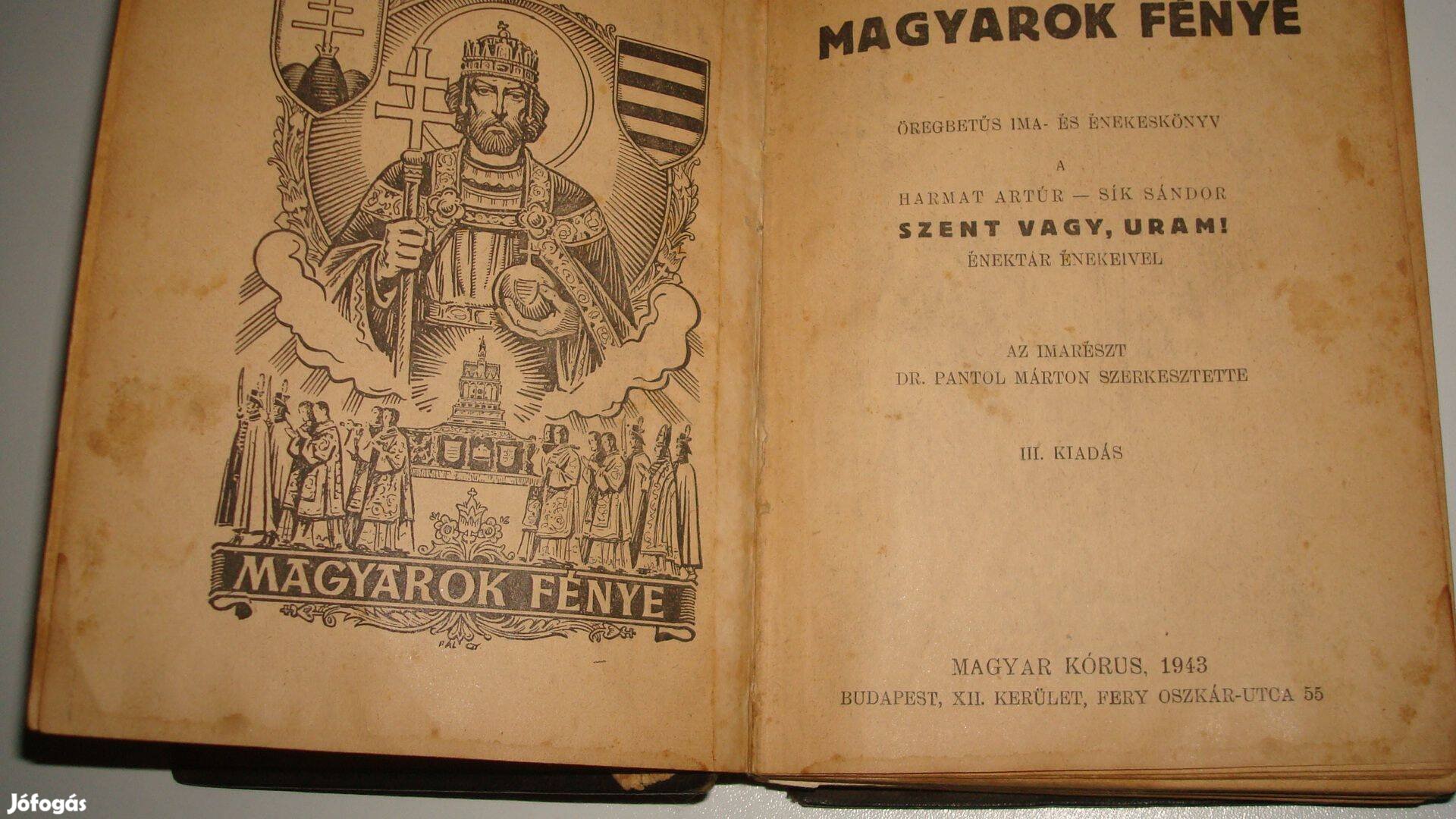 Imádságos könyv 1943-as kiadás