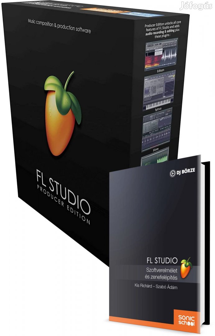 Image Line FL Studio Producer Edition v21+ Magyar FL Studio Könyv