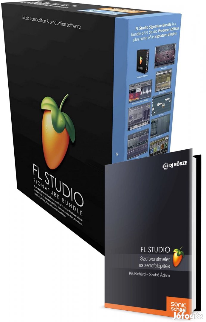 Image Line FL Studio Signature Bundle v21+ Magyar FL Studio Könyv