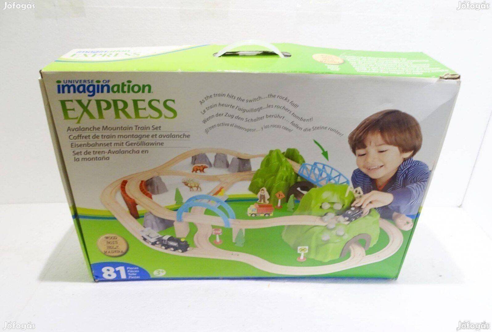 Imagination express vasút pálya gyerek játék vonatpálya