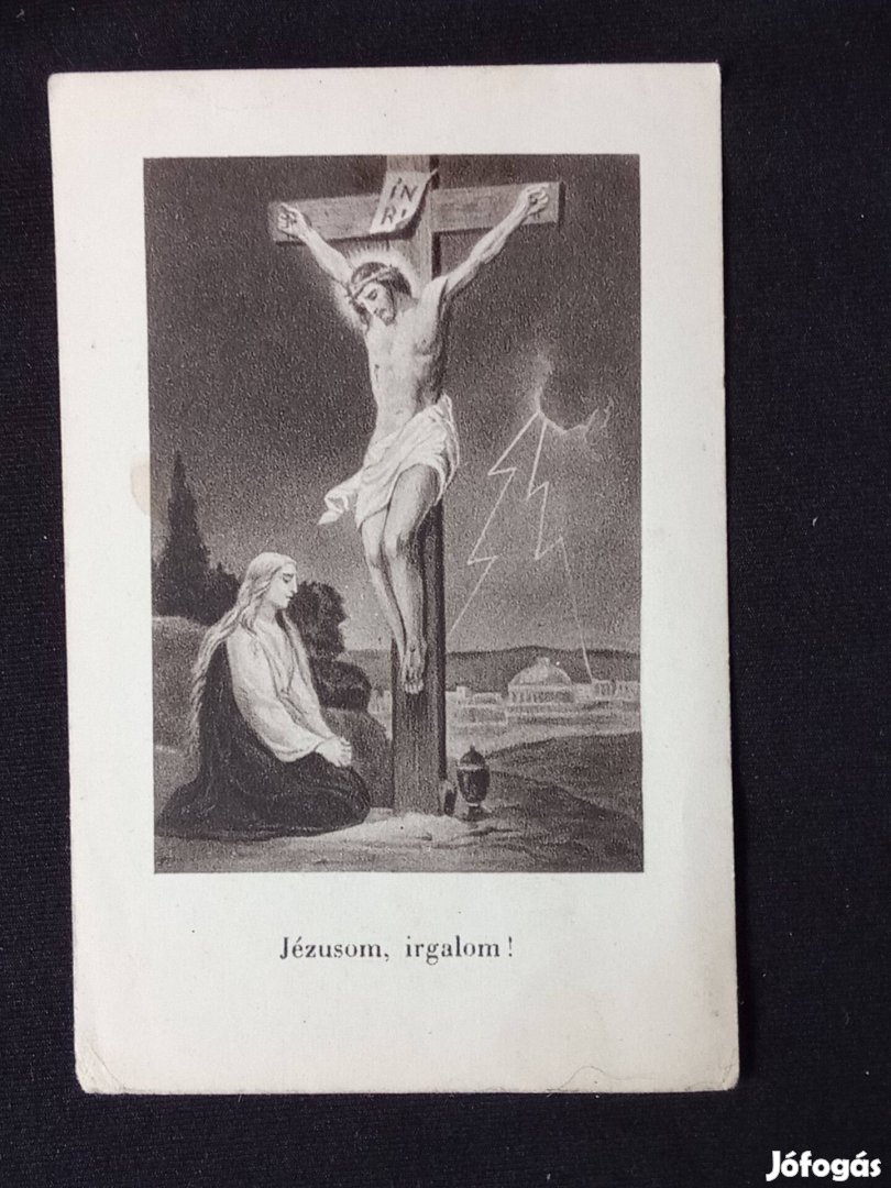 Imalap, imakönyvbe való lap Jézusom,irgalom! 1933