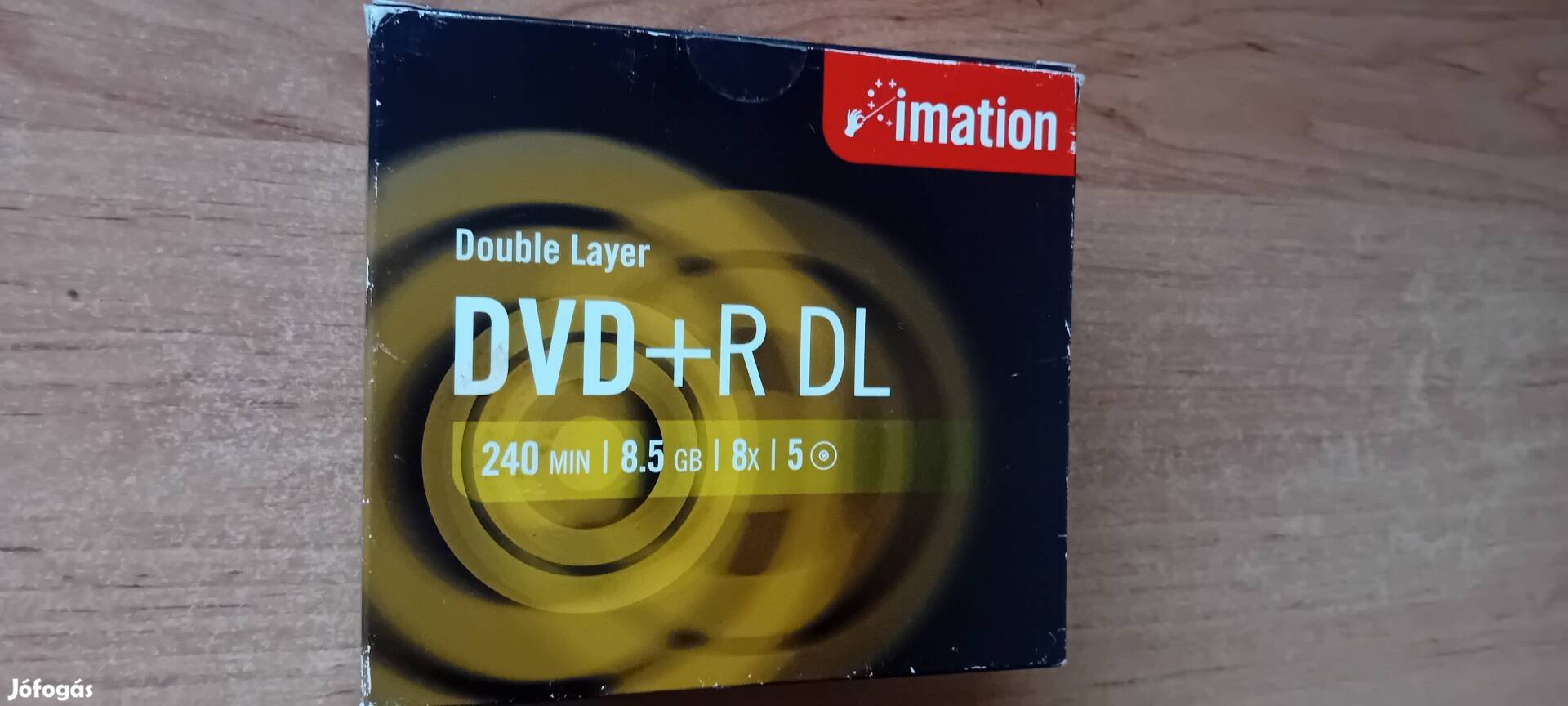 Imation dvd lemez 5db os új