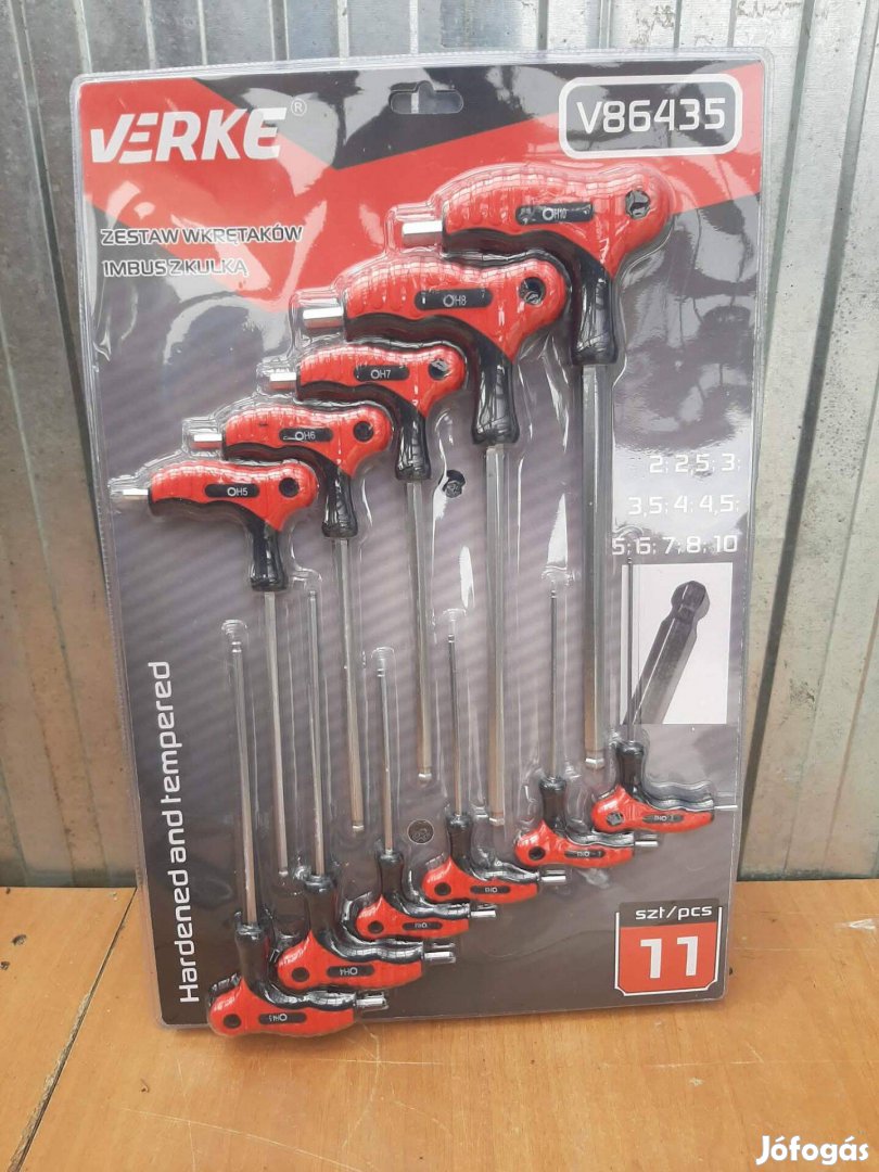 Imbuszkulcs készlet