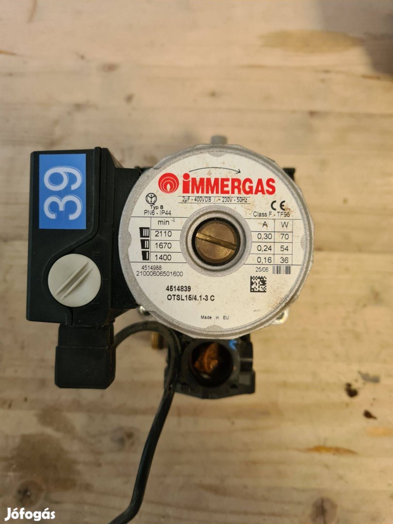 Immergas 4514839 Otsl15/4.1-3 C keringtető szivattyú eladó