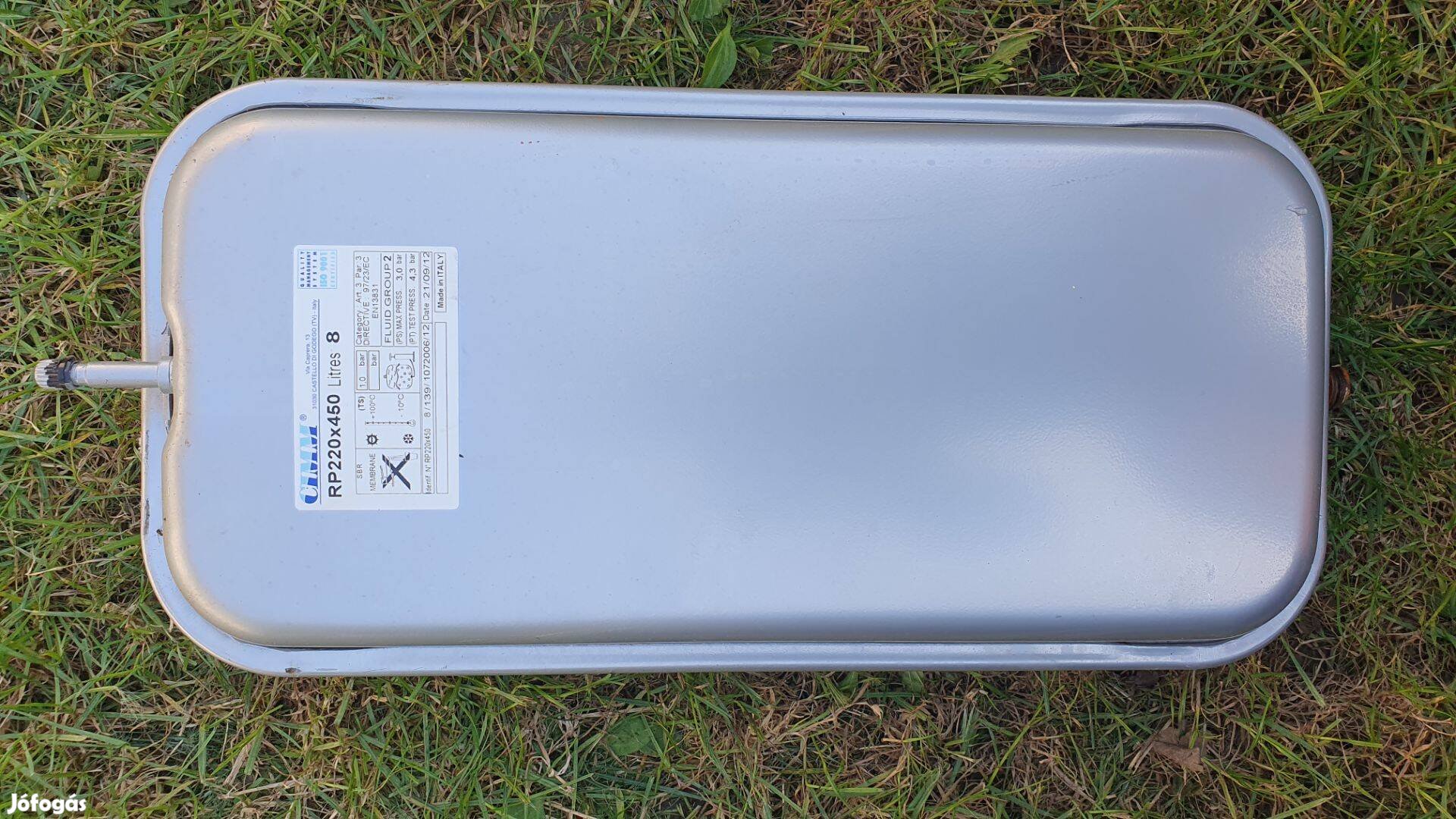 Immergas victrix 26 kazán kiegyenlítő tartály 8 liter