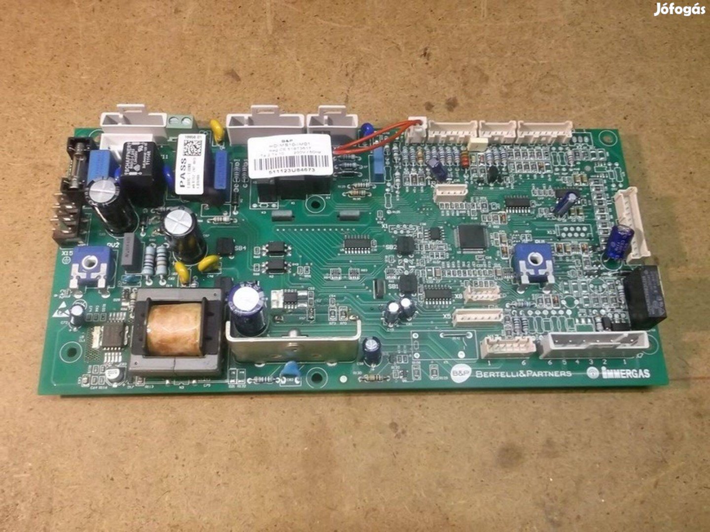 Immergas victrix vitrix Exa gázkazán vezérlőpanel panel elektronika
