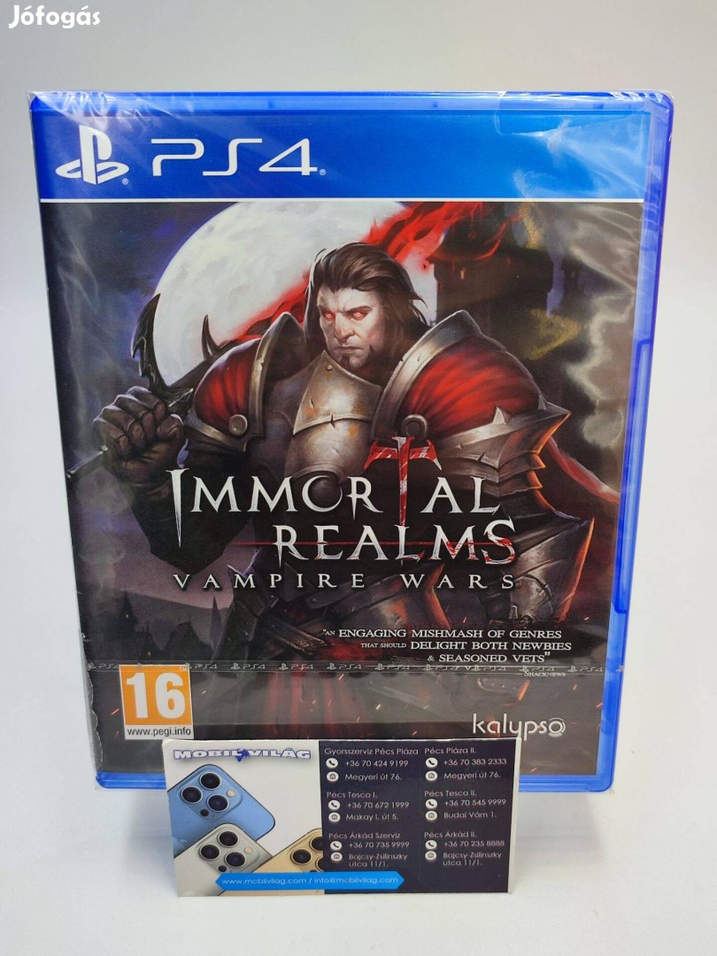 Immortal Realms Vampire Wars PS4 Garanciával #konzl1870