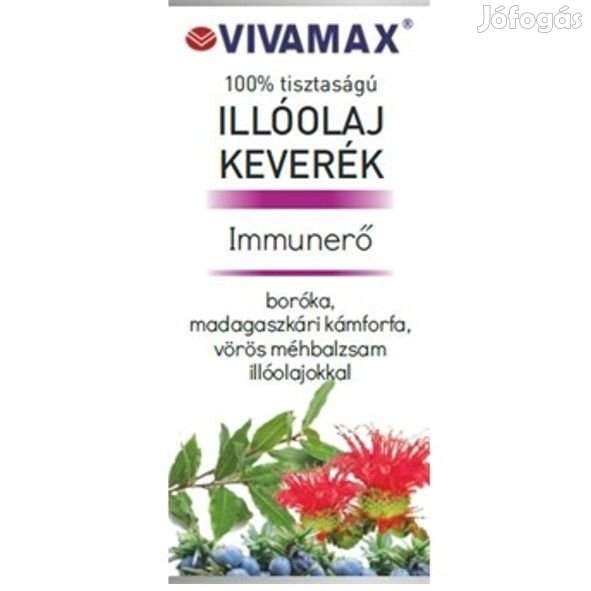 Immunerő illóolaj keverék: boróka, madagaszkári kámforfa és vörös méh