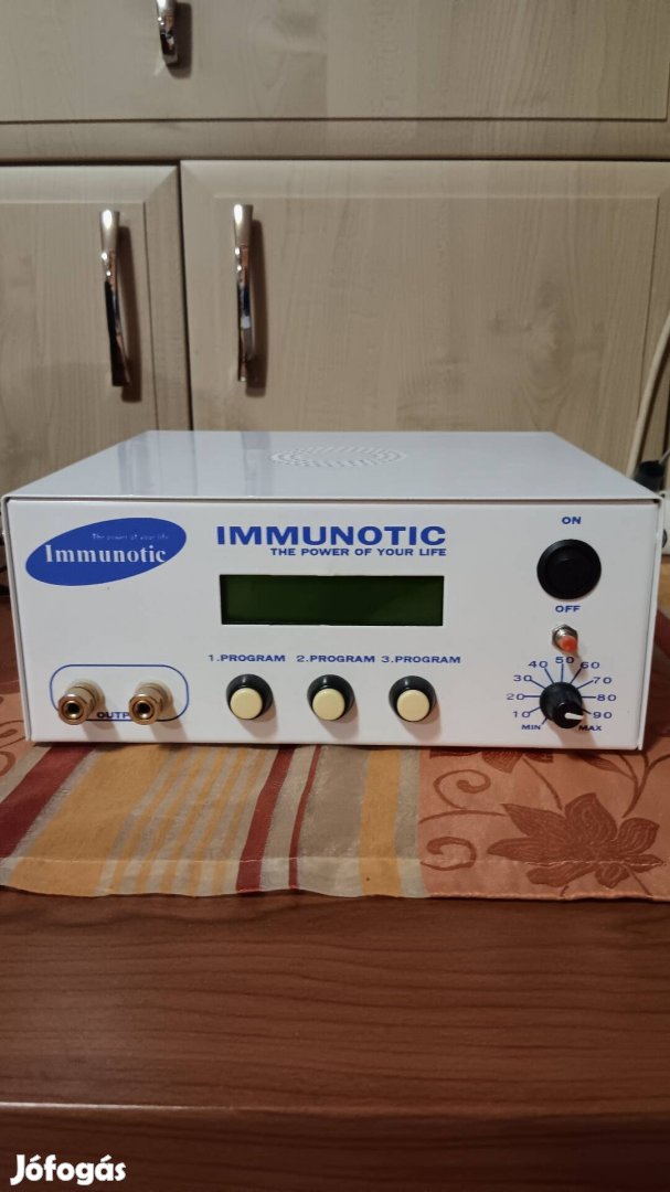 Immunotic készülék eladó, olcsóbb lett Ennyiért sehol