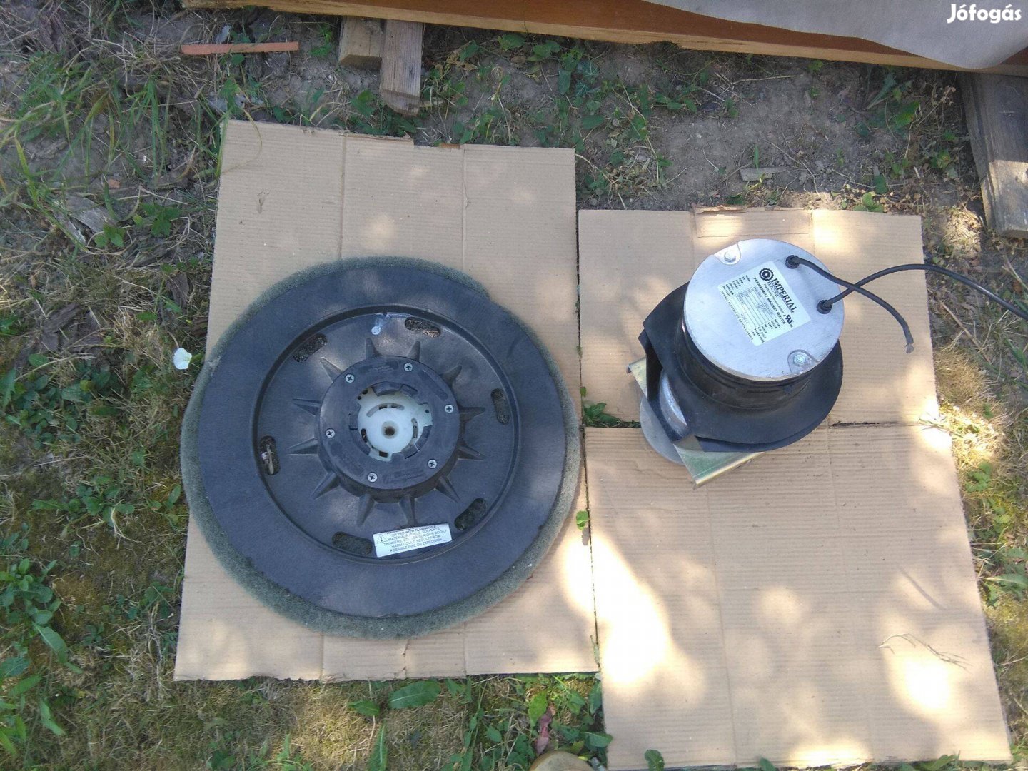 Imperial 24V egytárcsás takarítógép villanymotor hajtómű