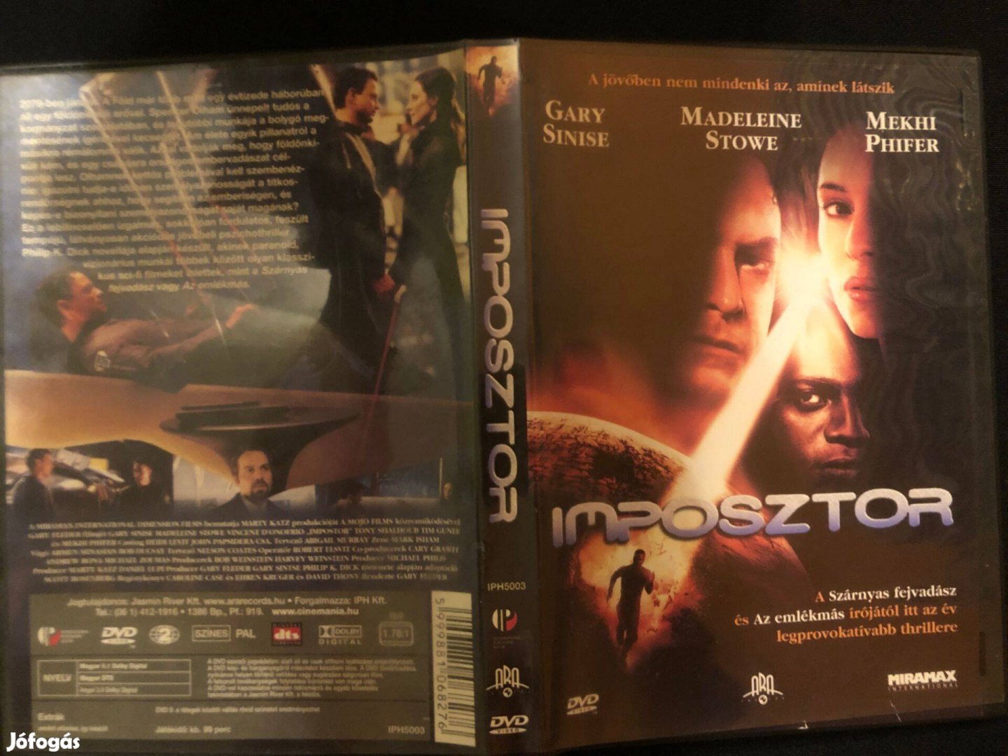 Imposztor DVD (karcmentes, Gary Sinise, Madeleine Stowe)