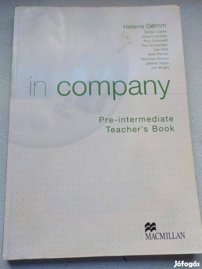 In-Company Pre-Intermediate, Teacher's Book
