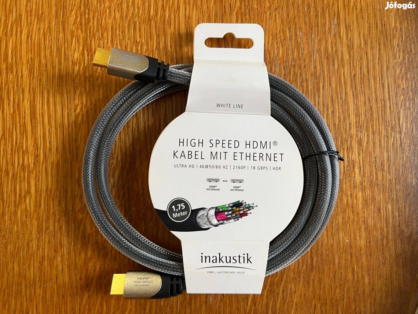 Inakustik White Line High Speed Ultrahd HDMI kábel