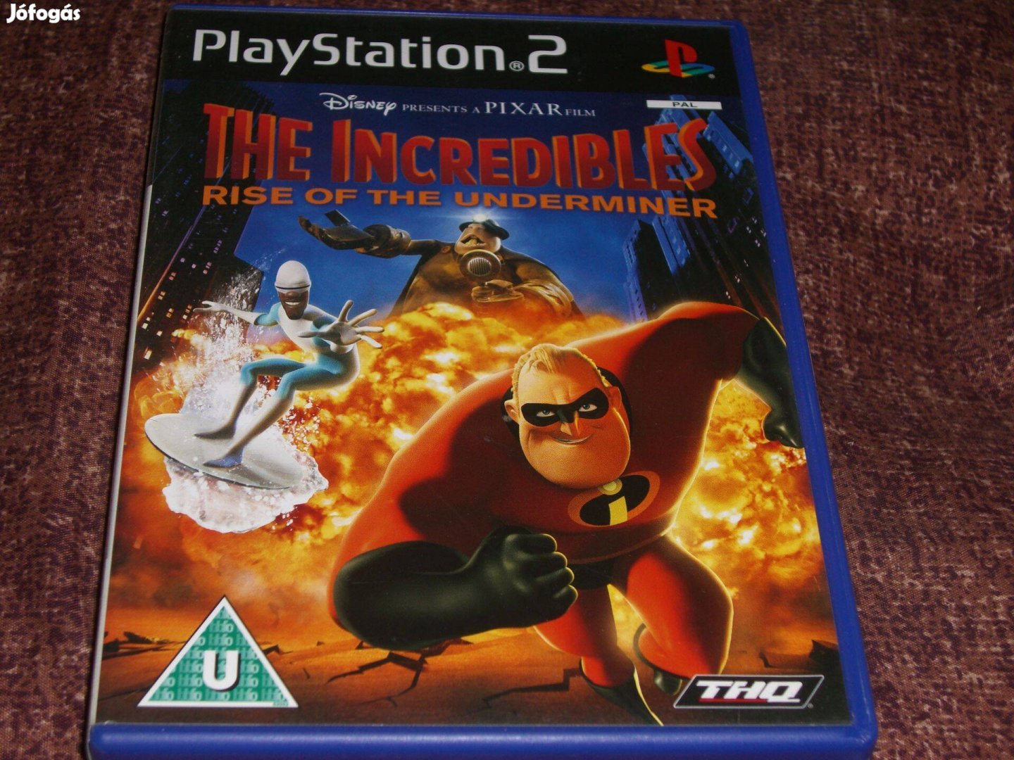Incredibles Rise of the Underminer Ps 2 eredeti ( 3500 Ft )