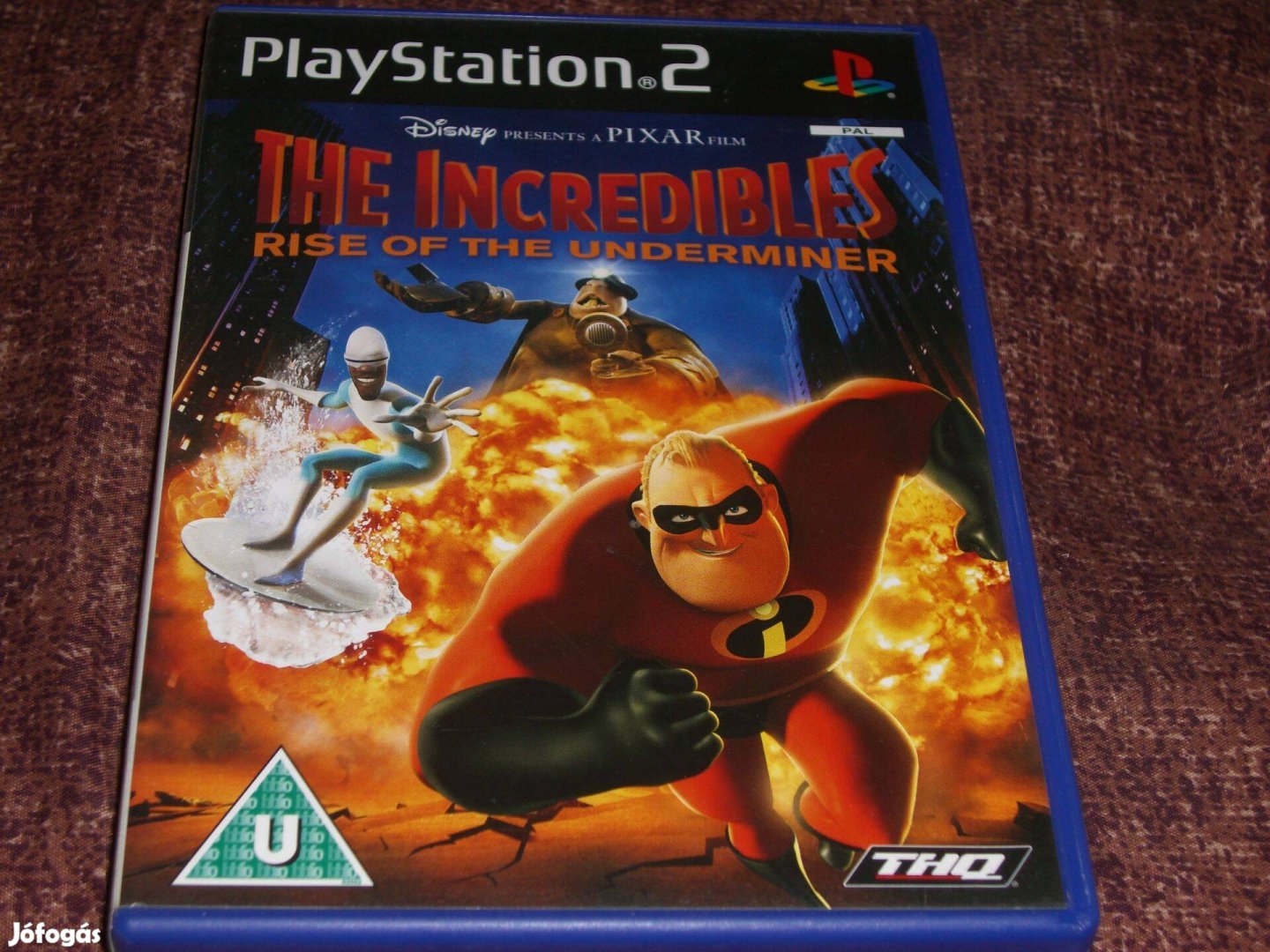 Incredibles Rise of the Underminer Ps 2 eredeti ( 3500 Ft )