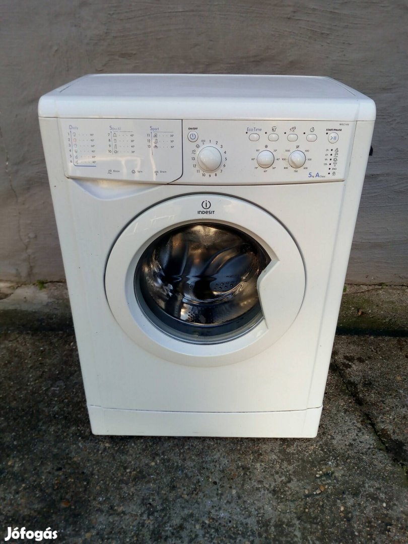 Indesit 5 kg 1000c mosógép A A class 46 cm keskeny fajta