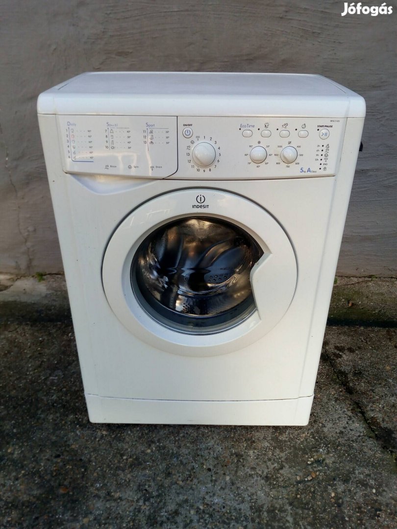 Indesit 5 kg 1000c mosógép Aclass 45 cm keskeny fajta