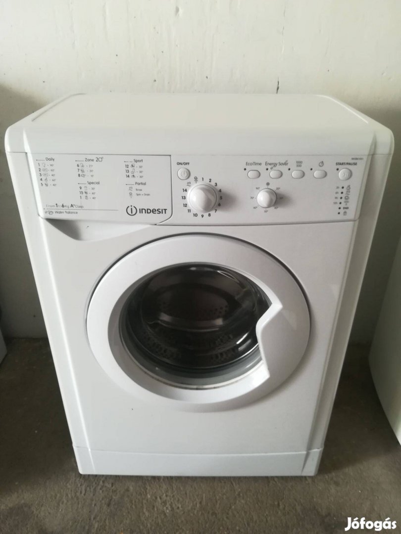 Indesit 6kg 1000 c mosógép A class 45cm keskeny
