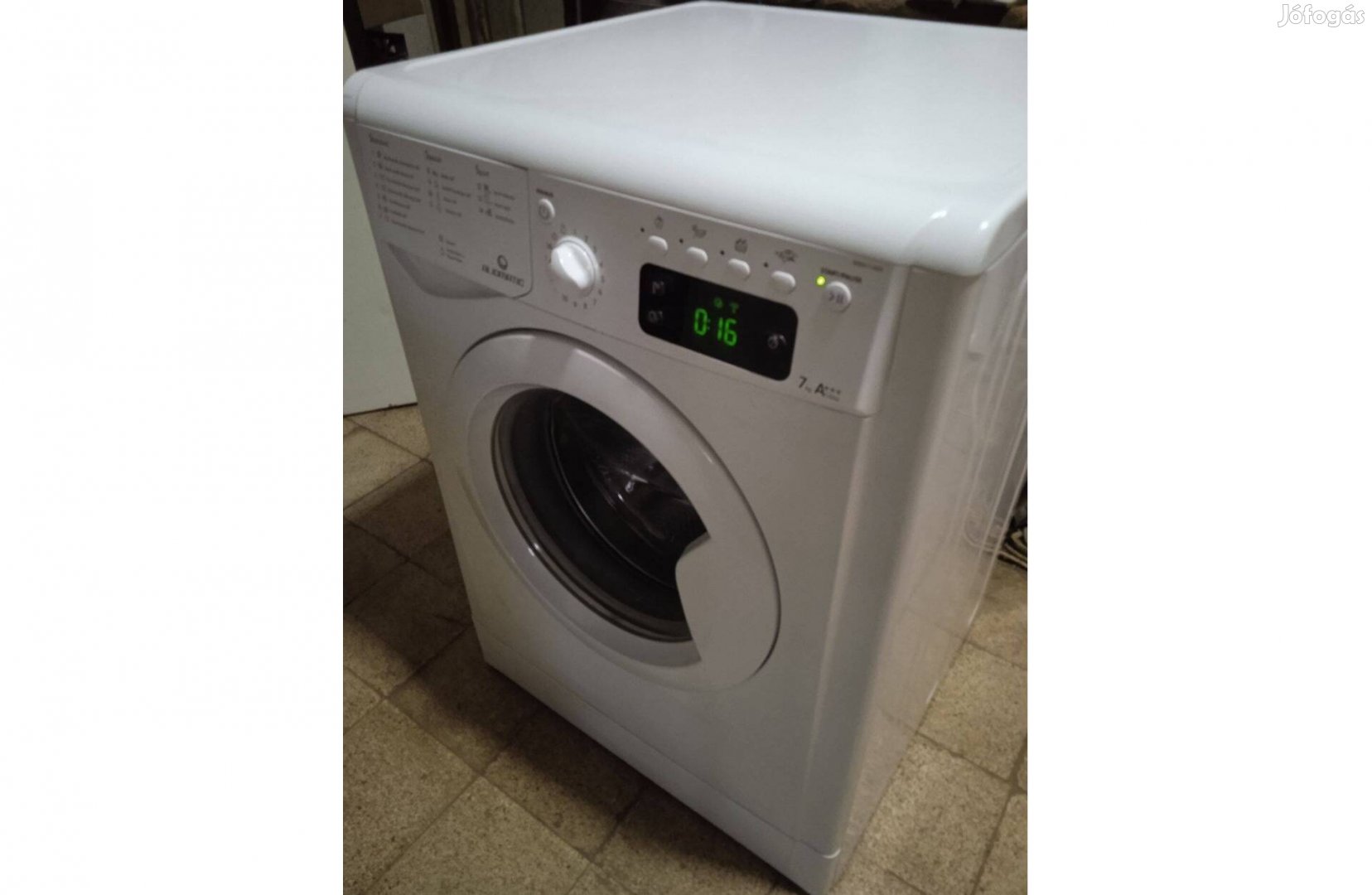 Indesit 7kg mosógép garanciával.1600 centrifugával.tökéletes