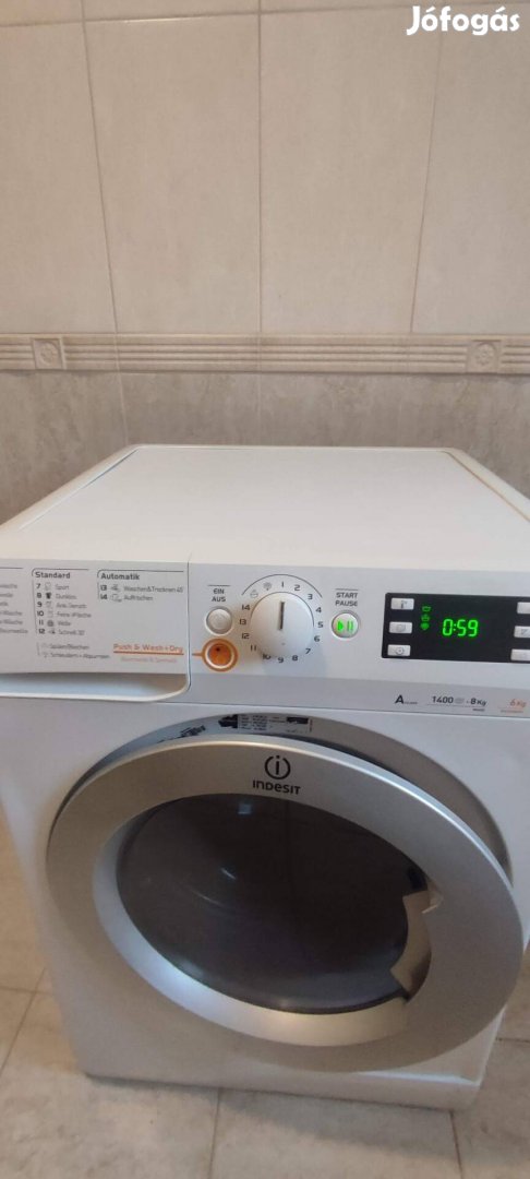 Indesit 8kg mosó szárító gép 