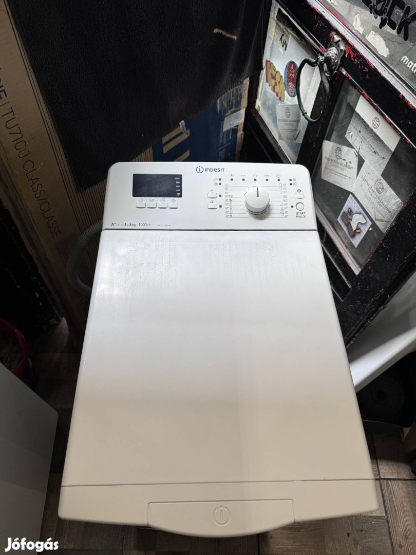 Indesit A++ 6kg mosógép garanciával