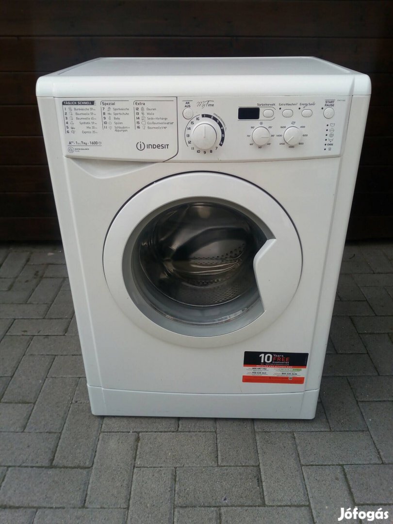 Indesit Digit 7 kg 1600 c mosógép A+++/újszerű/