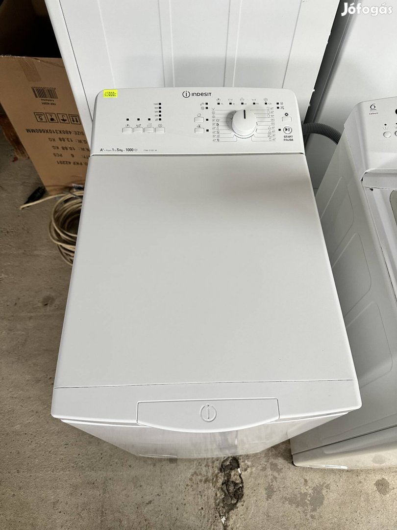 Indesit Itwa 51051 W felültöltős mosógép 5kg 1000 fordulat