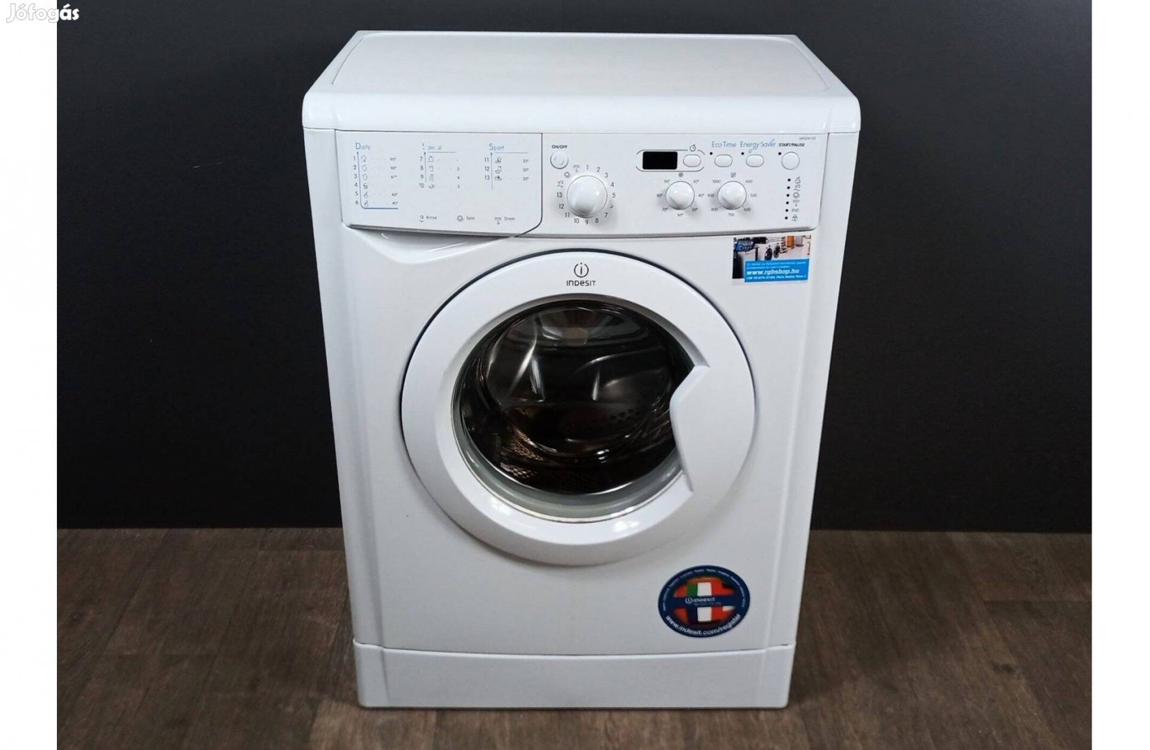 Indesit Iwsd 4105 ECO (EE)/E A+ 4,5kg 1000 f/p Keskeny Mosógép