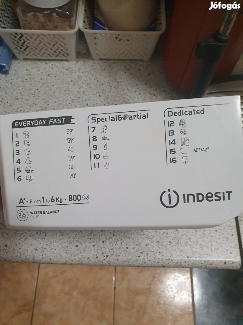 Indesit Mosószeradagoló,  tartó