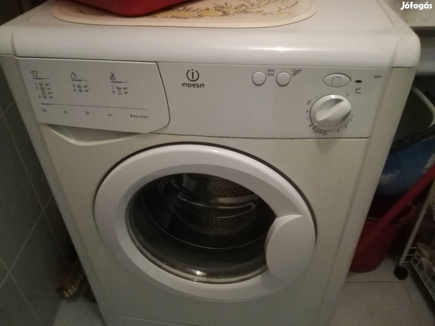 Indesit elöltöltős mosógép