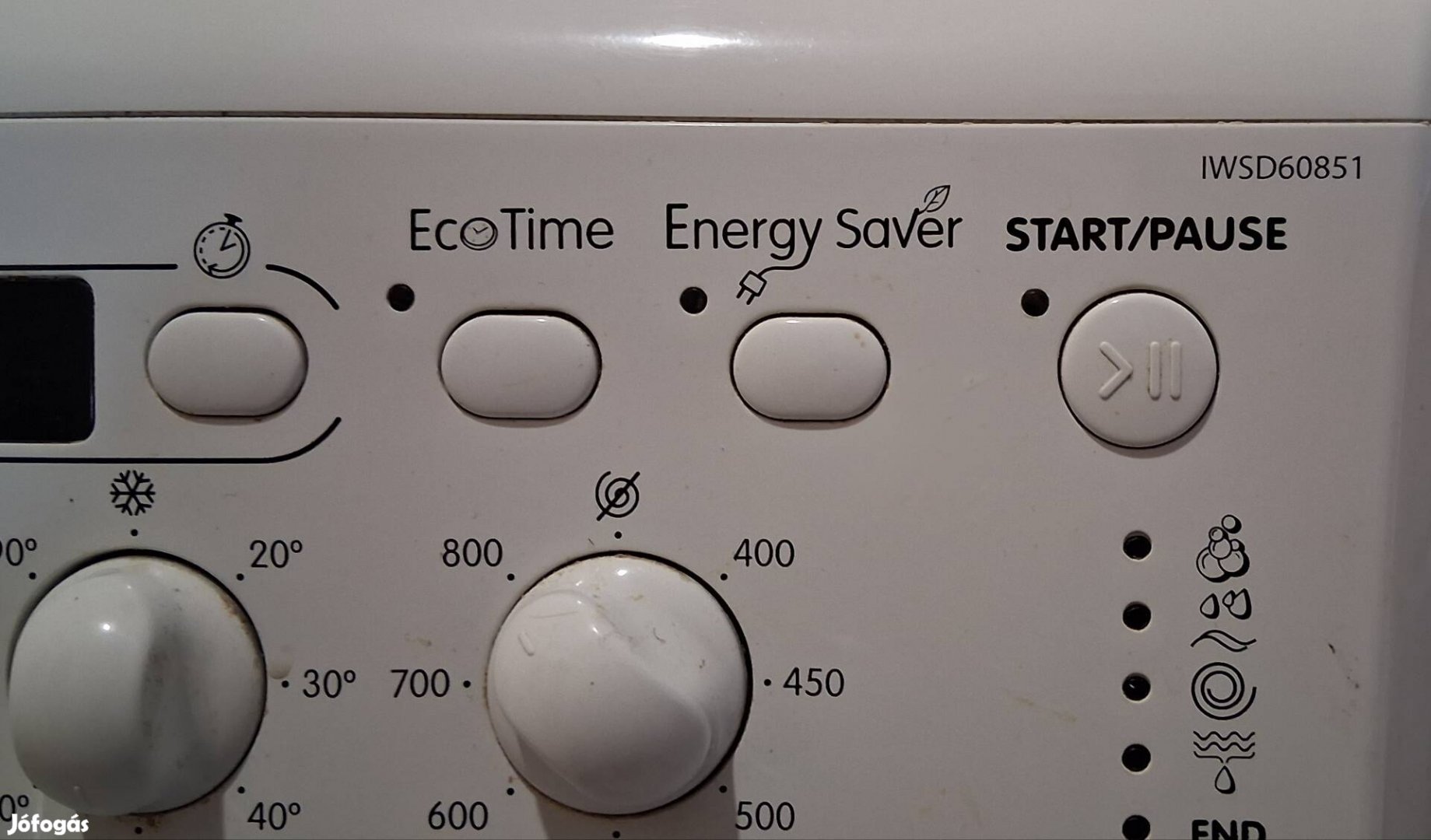 Indesit elöltöltős mosógép