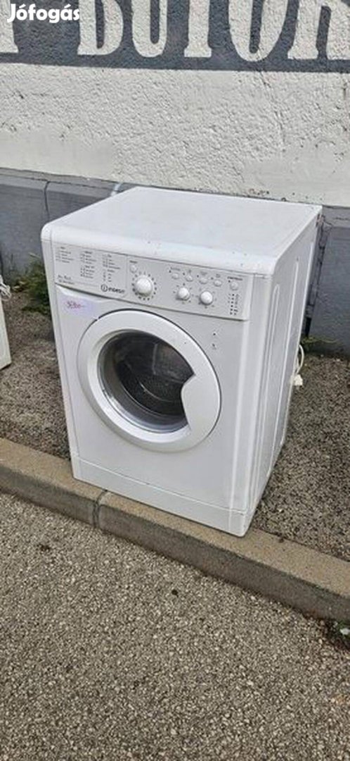 Indesit elöltöltős mosógép eladó! 6kg ruhatőltet! +5kg szárító!