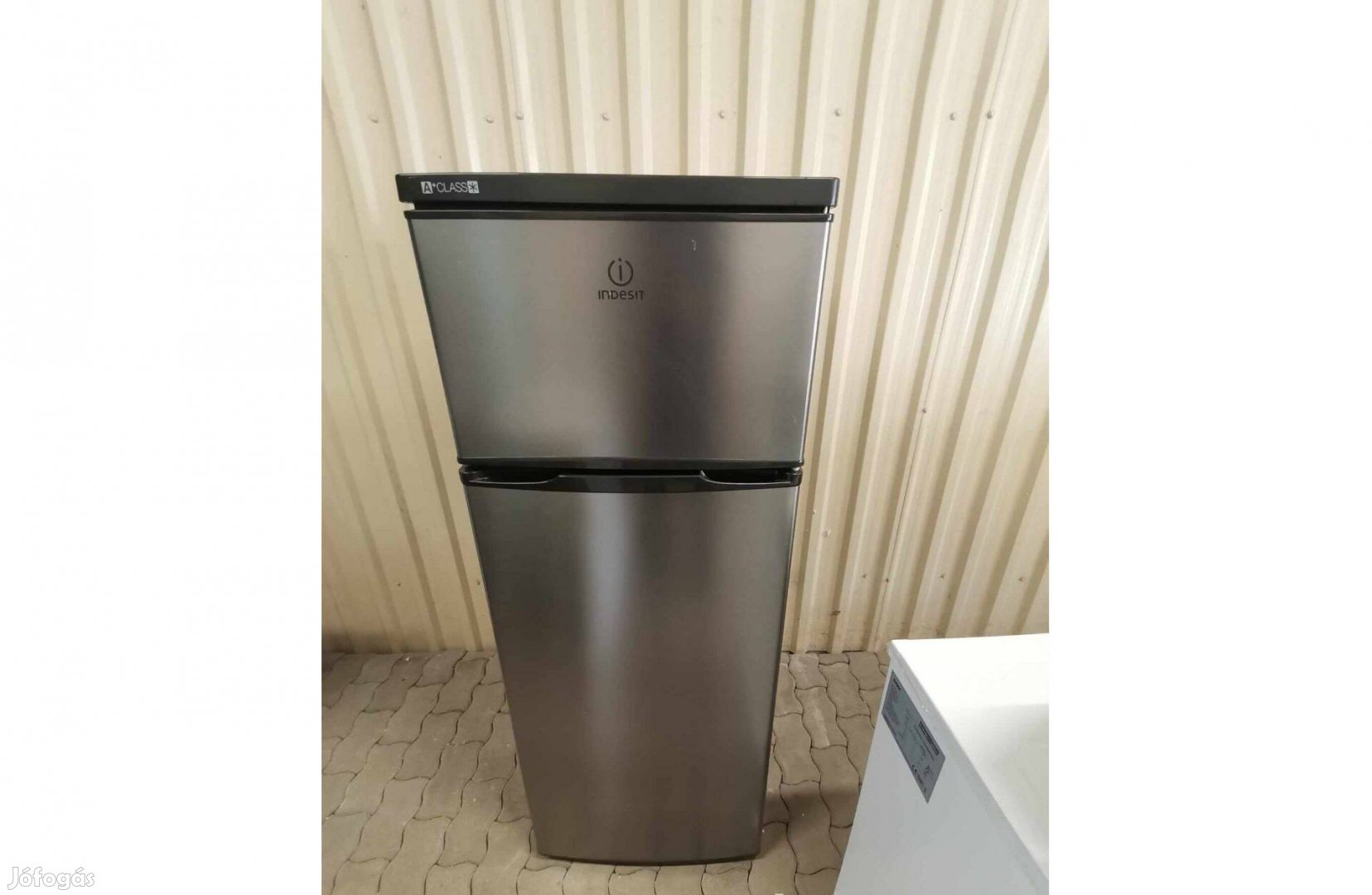 Indesit inox felülagyasztós kombi hűtőszekrény garanciával