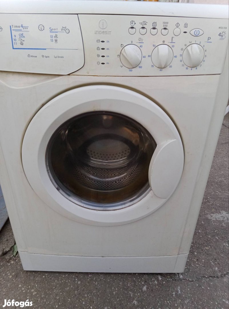 Indesit mosó szárítógép.  Mosógép. Widl106.