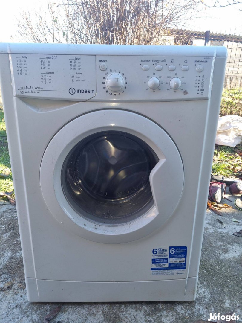 Indesit mosógép 5 kg