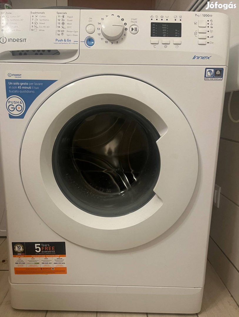 Indesit mosógép