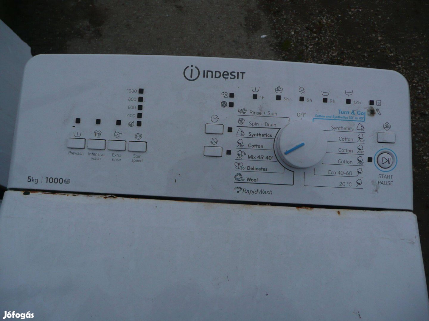 Indesit mosógép BTW L 50300 Alkatrésznek.Szerelőnek
