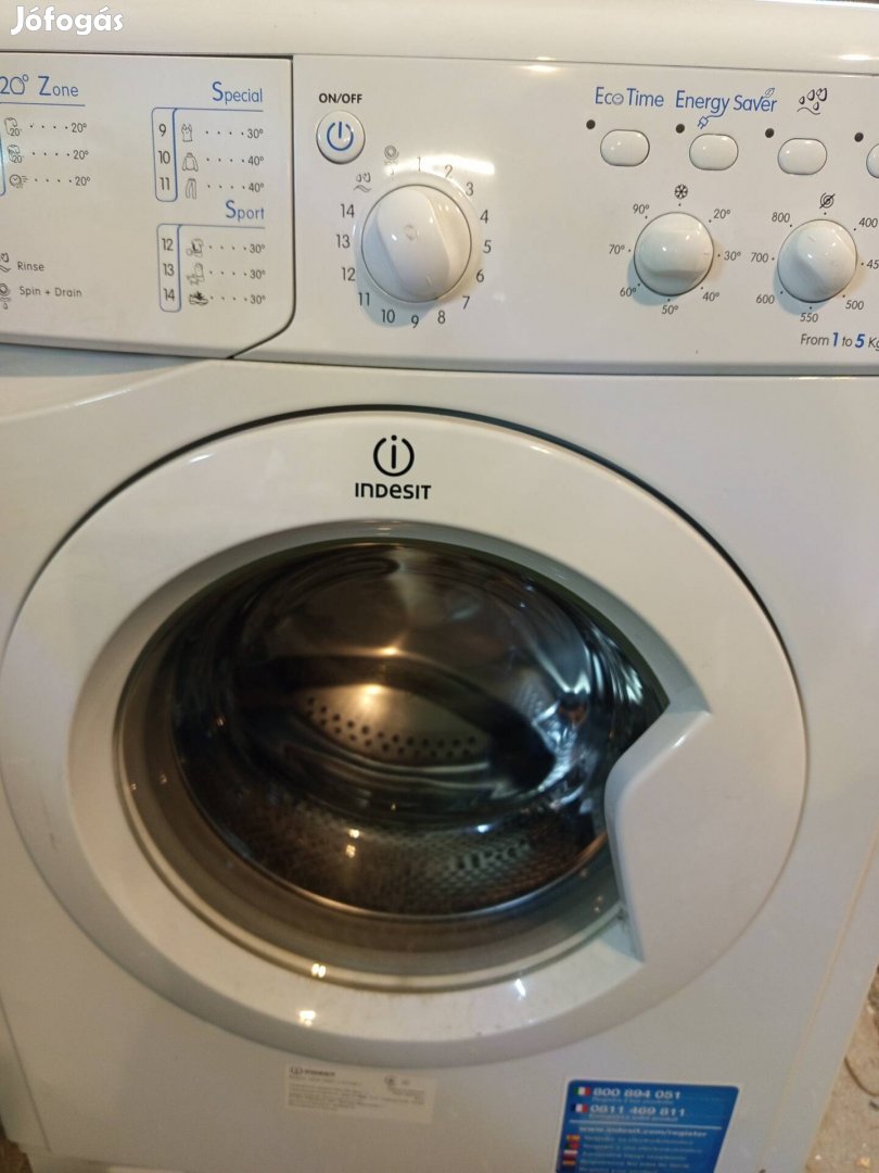 Indesit mosógép hibátlan működéssel szllts megoldható 